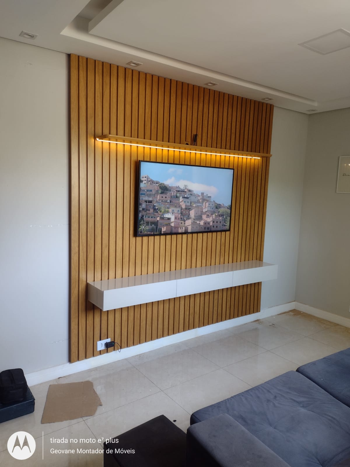 Painel montado